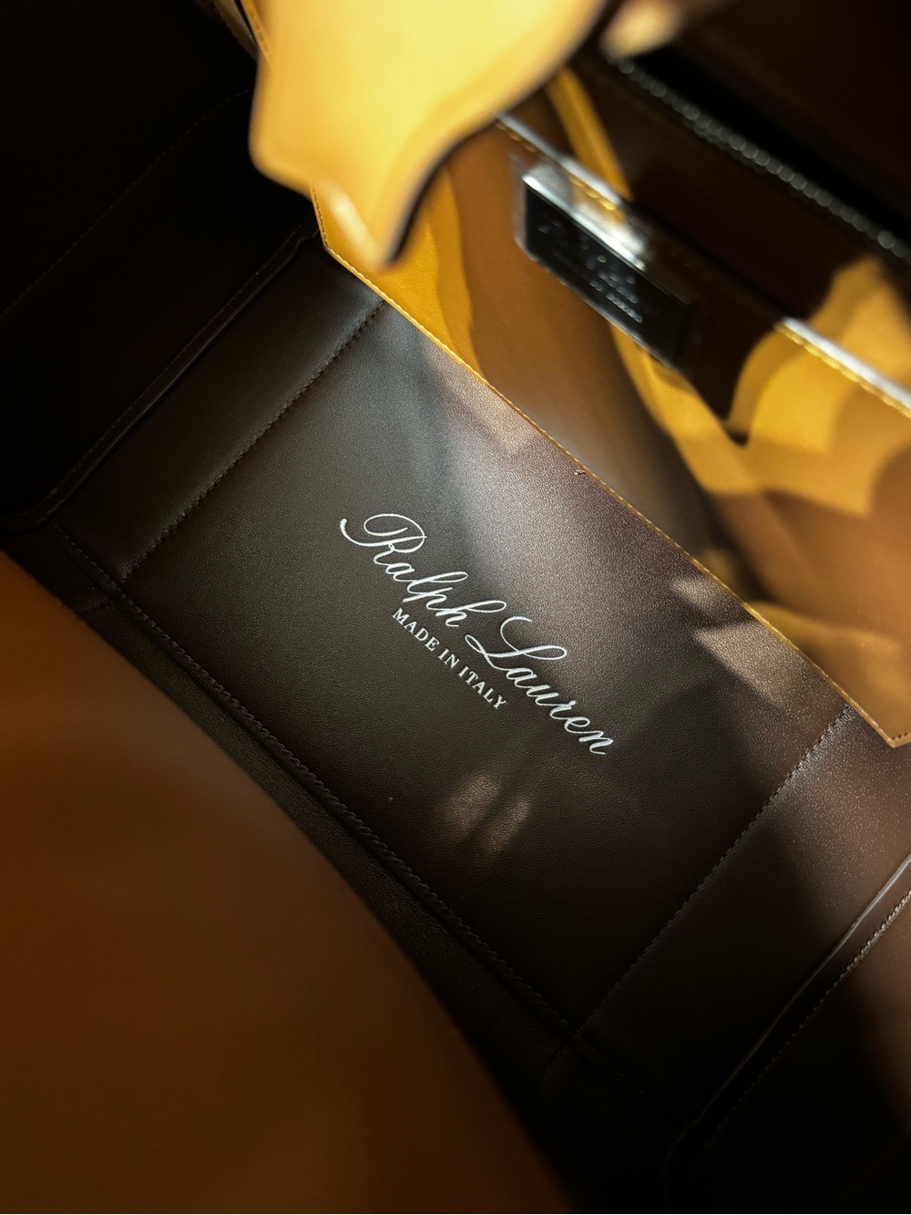 The Soft Ricky 33 Calfskin Bag Ralph Lauren Collection - Picture 8 of 14
